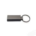 Personalized Engraved Metal Keychain with Leather Base (IPH-K10005)